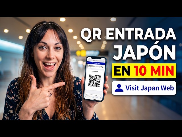 VISIT JAPAN WEB tutorial 2026: QR code entry to Japan ESSENTIAL without errors, without problems