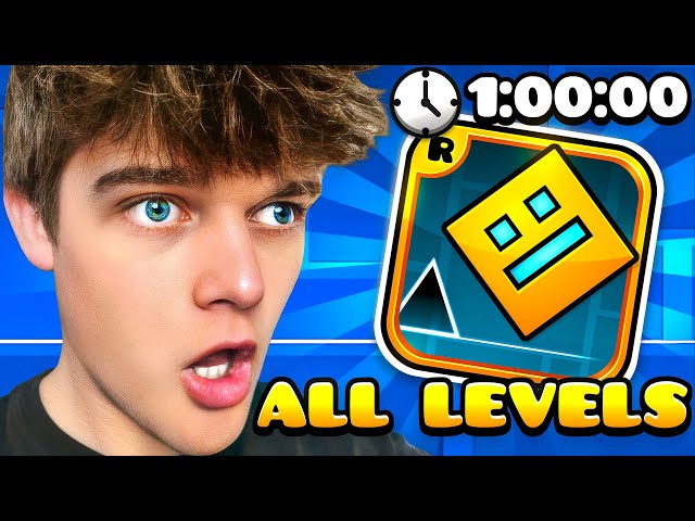 Can I beat Geometry Dash in 60 minutes?