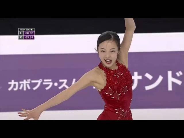 Marin HONDA (JPN), World Junior Championships 2016, free programm, FP