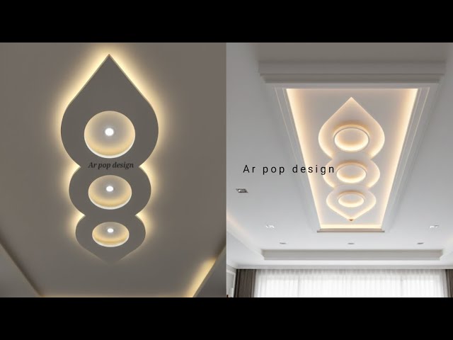 Latest Pop Ceiling Design Marking Tutorial ✍️