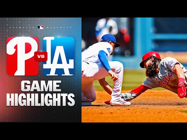 Phillies vs. Dodgers Game Highlights (5/31/26) | MLB Highlights