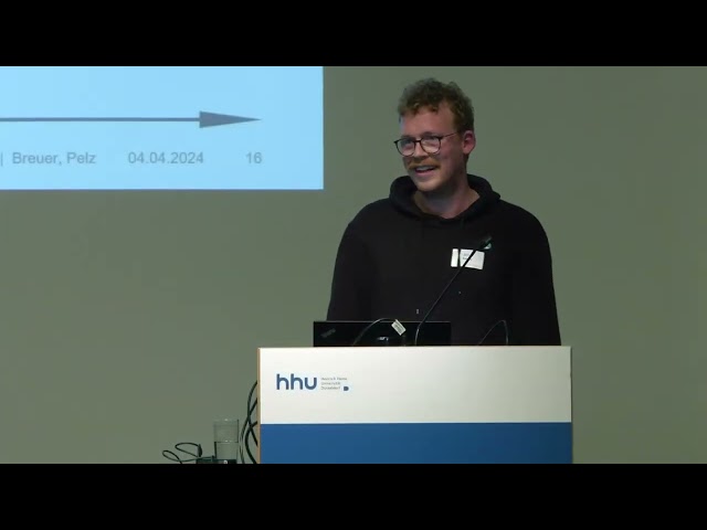 Julius Breuer: Optimisation in Network Engineering, Challenges and Solutions in RDM