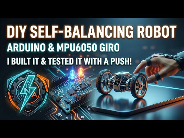 I Built an AI Self-Balancing Robot using Arduino! ⚡