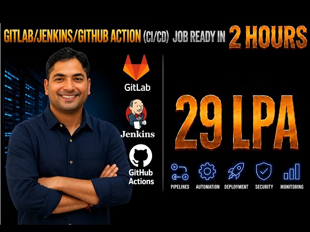 29 LPA DevOps Job in 2 Hours? Here’s the CI/CD Skill You Need!