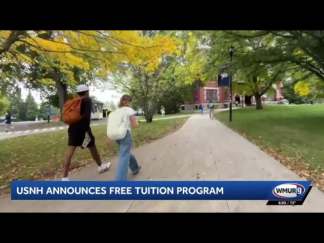 USNH announces free tuition program