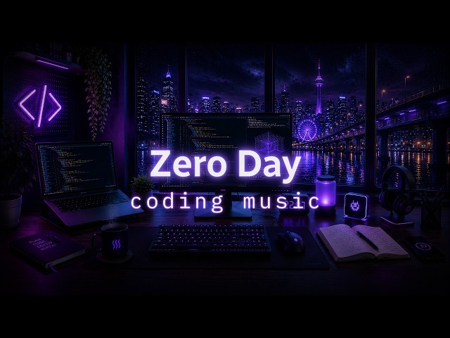 Zero Day Coding Music 🖥️ 1 Hour Dark Ambient for Coding, Deep Work & Late-Night Focus