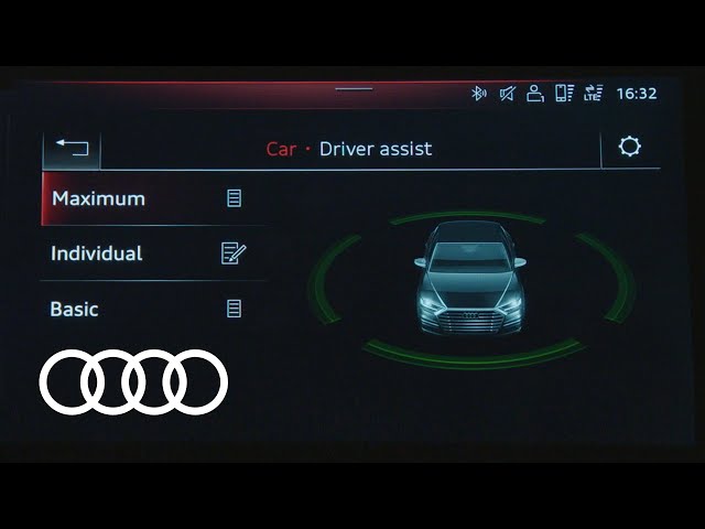 Driving assistance - Settings for driver assistance systems