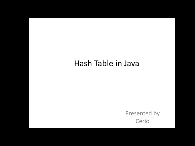 Java Hash Table Explained | How Hashing Works (Simple Tutorial)