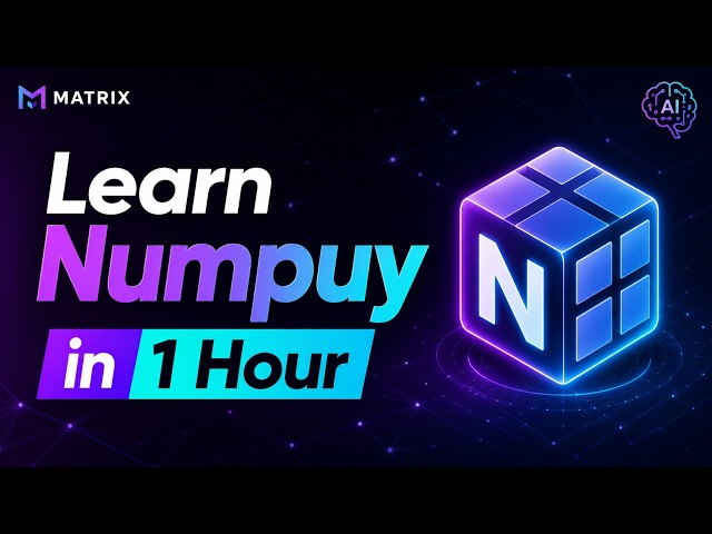 Numpy in 1 hour | بالعربي
