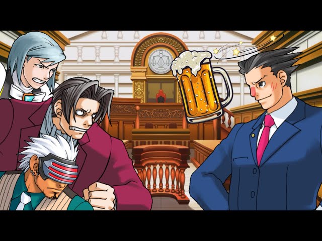 Ace Attorney but Phoenix is Drunk (Objection.lol)