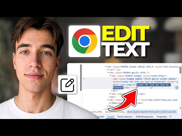 How To Edit And Change Text On Any Web Page In Google Chrome | Tutorial 2026