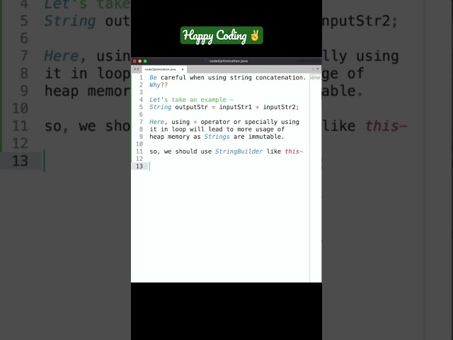 Code optimization                                #shorts #technology #tech #java