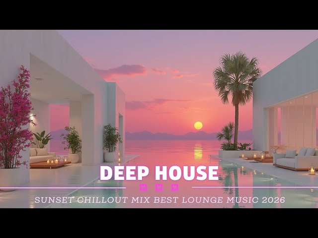 Melodic Deep House Golden Hour ~ Sunset Chillout Mix ~ Best Lounge Music 2026