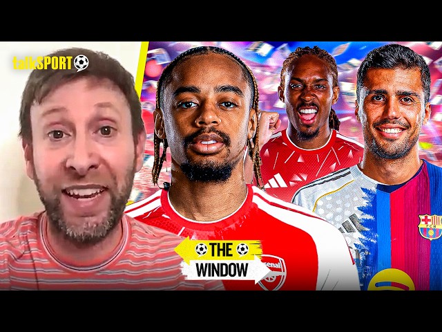"HUGE NEWS!" Ben Jacobs REVEALS LATEST on Arsenal's Bradley Barcola LINK and Liverpool's NEW NAME!