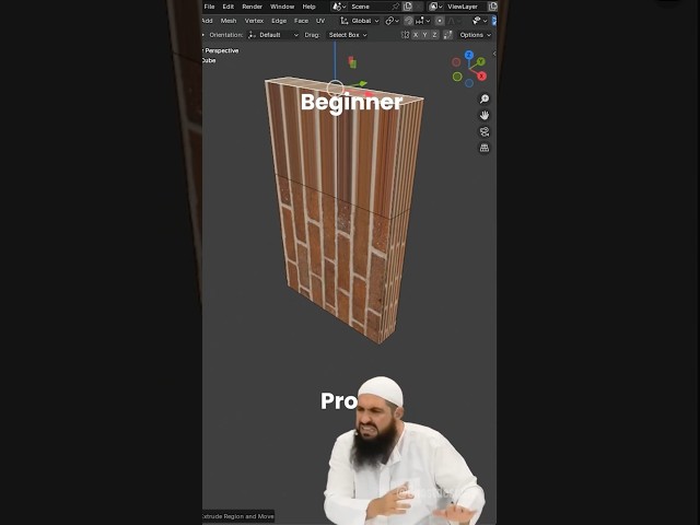 🎨 Blender Texture Tip: Scale Objects Without Stretching! 🚀