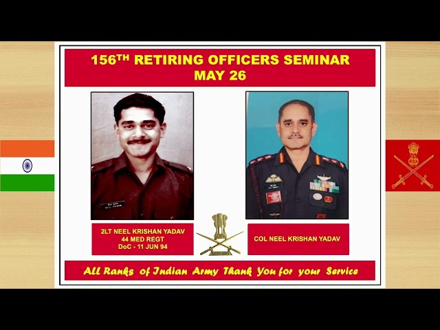 Retiring Officers Seminar : ROS May 2026