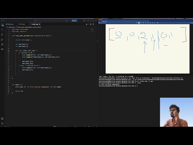 My own algorithm(s) for the DNF problem! | Sorting arrays with 0,1,2 only