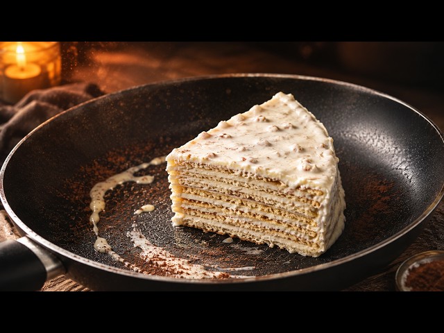 Honey Cake in a Frying Pan! No Need Oven