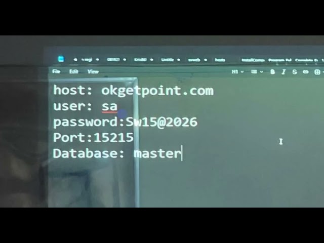 CONNECT TO SQL SERVER(Chhorn Sokpiseth sw15)