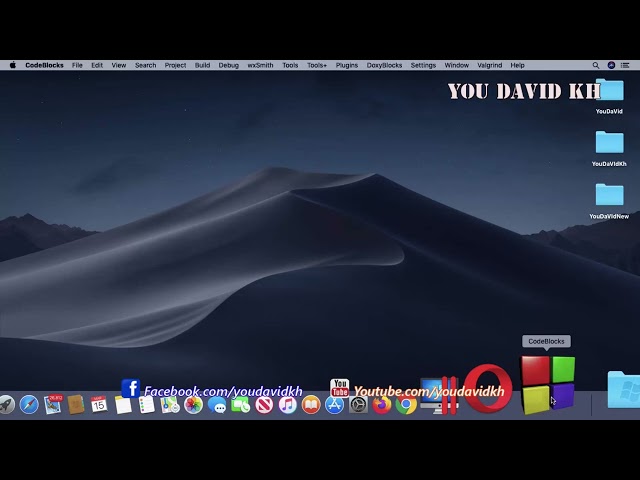 Download install Code Blocks  macOS Mojave