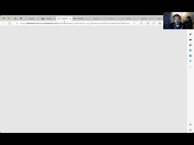 Live Coding (Python): AQA Morse Code