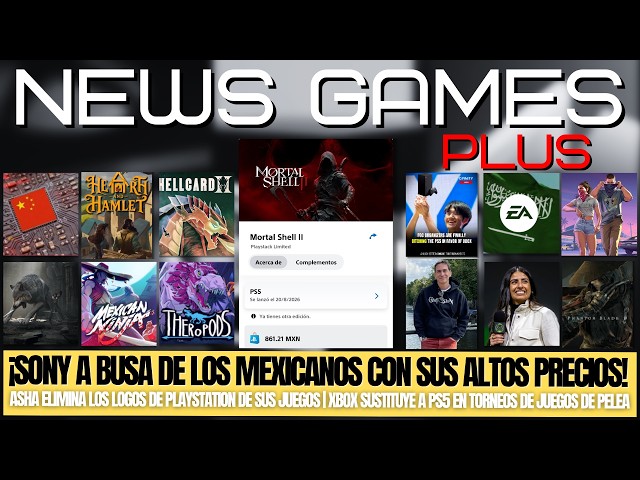 Sony mocks Mexicans with high prices | Asha removes the PS5 logo from its games