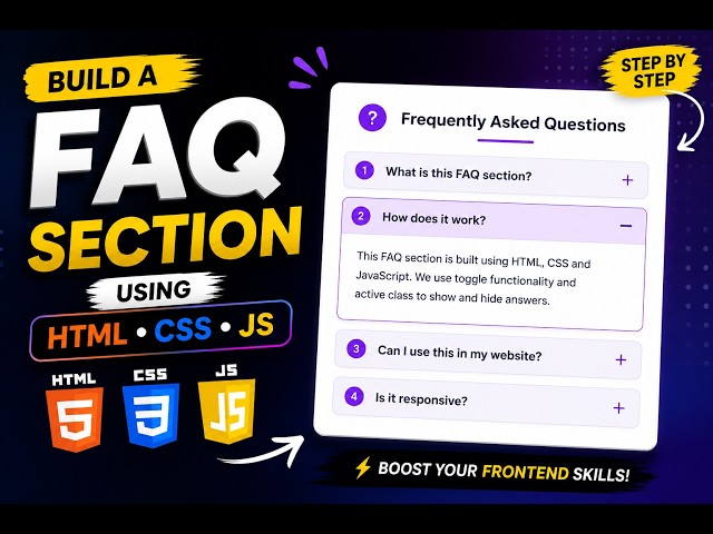 Make your FAQ in Website |  understand layout