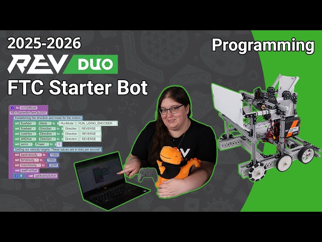 Programming the 2025-2026 REV DUO FTC Starter Bot