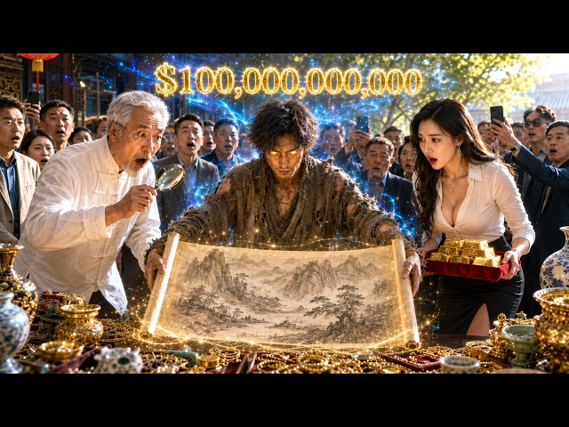 Beggar's divine eyes spot a worthless painting! Turns out to be authentic Tang Bohu worth millions！