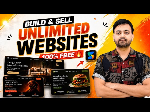 How to Build & SELL Unlimited FREE AI Websites without Coding | Google AI Studio