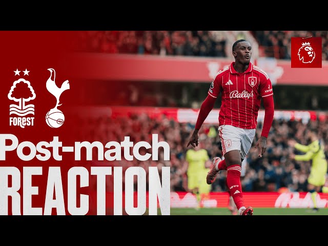 Callum Hudson-Odoi Reaction 🗣️ | Nottingham Forest 3-0 Tottenham Hotspur | Premier League