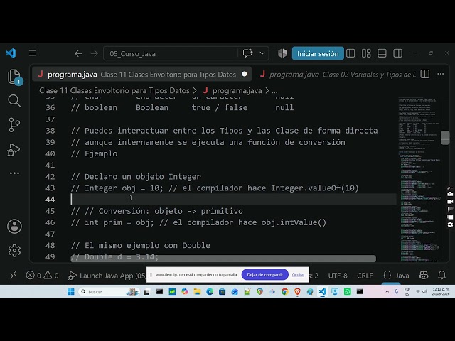 Class 11 Java Course: Wrapper Classes for Data Types