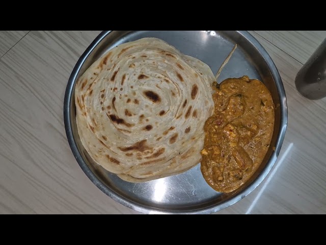 Panner Gravy with Parata 🙌