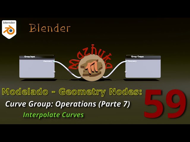 IV.I Modelado con Geometry Nodes - 59 Curve Group: Operations (Parte 7)