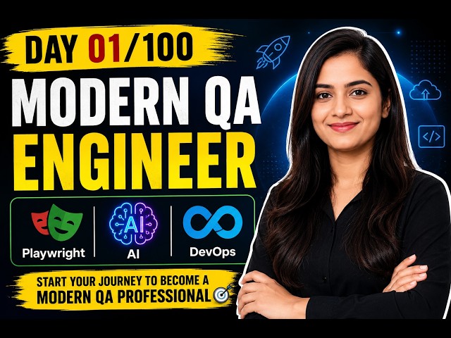 Day 01/100 | Why Modern Test Automation Matters in 2026 | Playwright Java