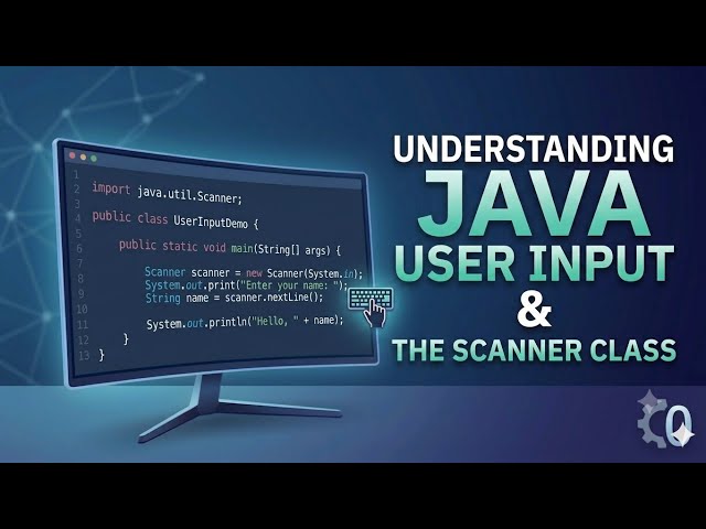 How to Take User Input in Java | Using the Scanner Class [ EP-4 ]