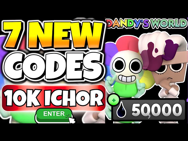 *NEW CODES* ALL WORKING CODES FOR DANDY'S WORLD ROBLOX AUGUST 2026 | ROBLOX DANDYS WORLD CODES