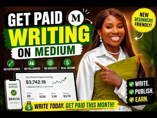 How to Make Money Writing on Medium in 2026 (Even With Zero Followers)  #Medium #MakeMoneyWriting