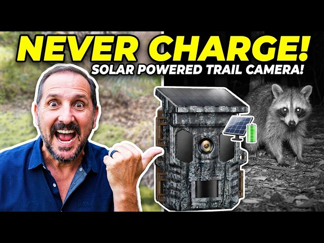 Stop Changing Trail Cam Batteries! (Zero-Maintenance Wildlife Monitoring)