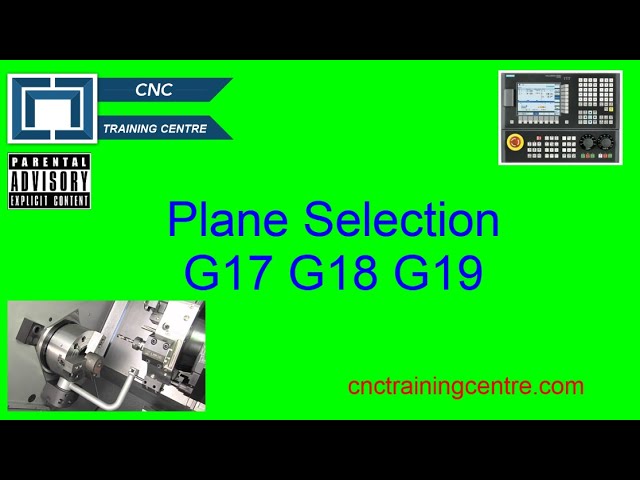 CNC Plane Selection G17  G18 G19
