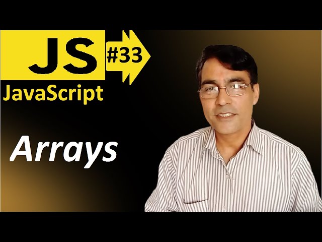 Array in JavaScript | JavaScript basic Lesson - 33 | JavaScript Arrays | JavaScript for beginners