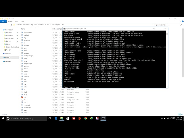 how to set java class path Temporary and parmanent