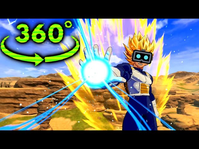 Vegeta VS Android 19 Big Bang Attack In VR 360° Dragon Ball Z