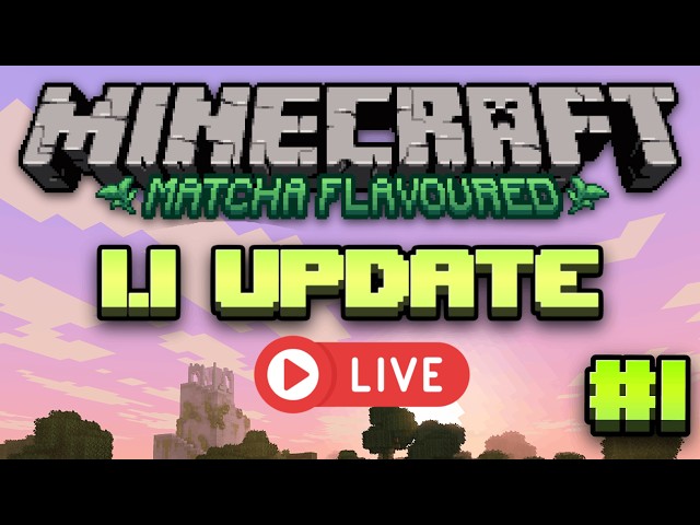 Matcha Flavoured Datapack 1.1 RELEASE! - Live - New World!