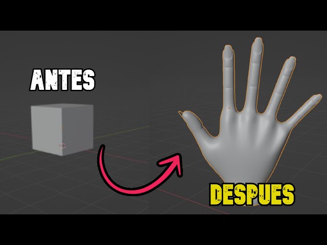 How to make a hand in Blender easily in under 10 minutes