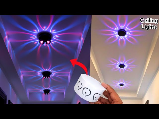 How to Make Modern RGB LED Ceiling Lights Home Decor LED Ceiling Lights Wall & Ceiling Design Lights