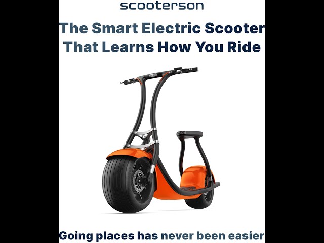 Rolley Scooterson. The Intelligent Scooter.