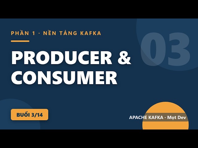 Kafka #3: Producer & Consumer — acks, message key, consumer group and partition rebalance