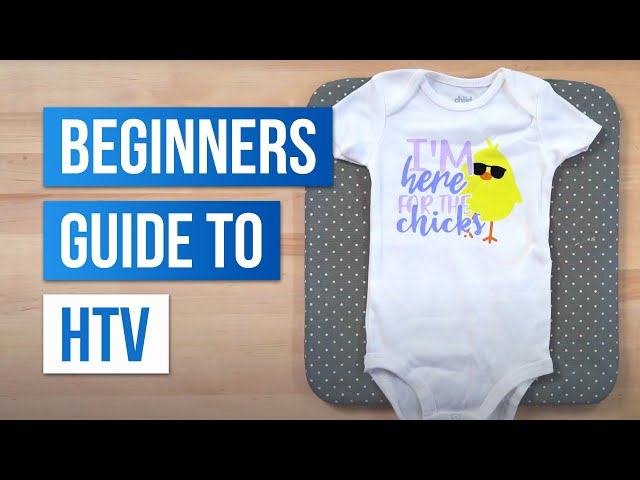 Beginners Guide to Heat Transfer Vinyl - Everything you NEED to know 👏