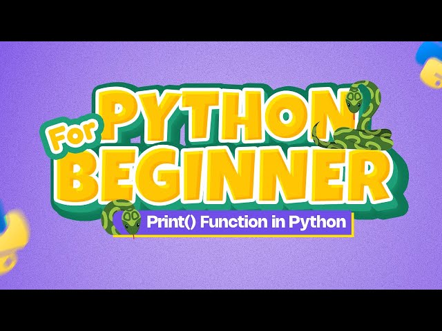 Episode-3  print() in Python | Your First Python Program (For Kids) | Coding For Kids Nepal
